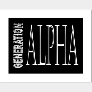 Generation Alpha Gen Alpha Posters and Art